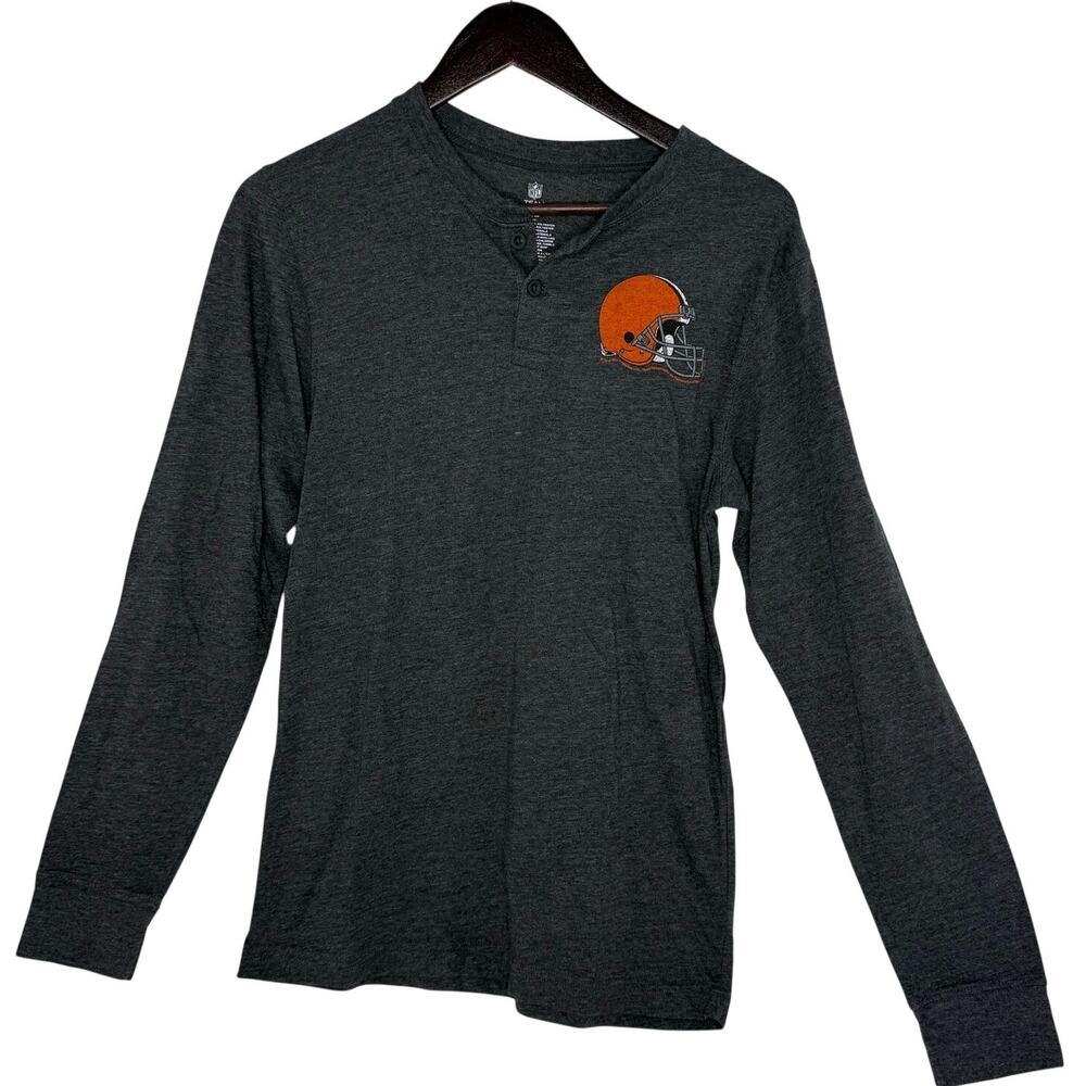 Cleveland Browns Long Sleeve Henley M